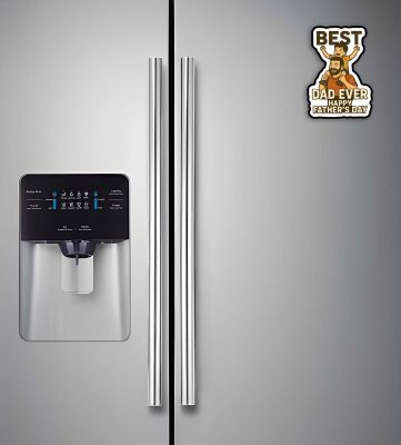 Idea from Son or Daughter Best Dad Ever Fridge Magnet for Refrigerator Door Decor