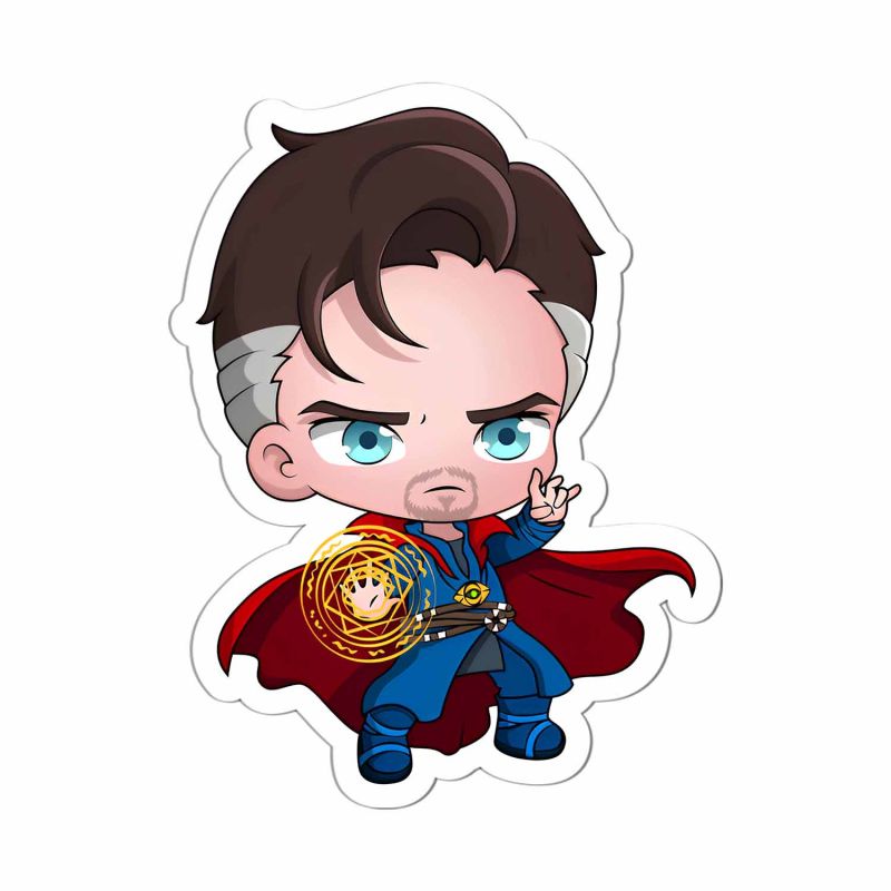 Dr. Strange Magnet Stickers On MDF Wood