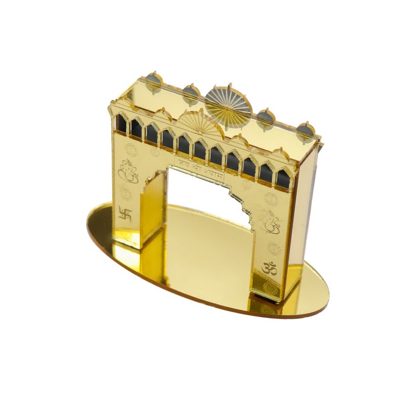 Khatu-Shyam Gate With Golden Acrylic