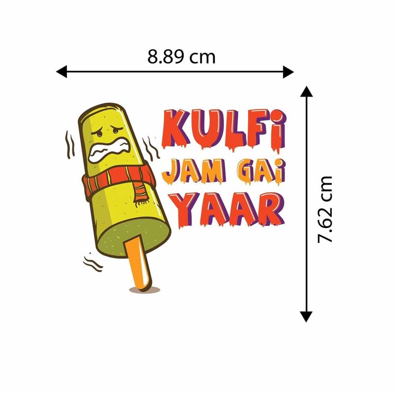 Kulfi Jam Gai Yaar Magnet Sticker