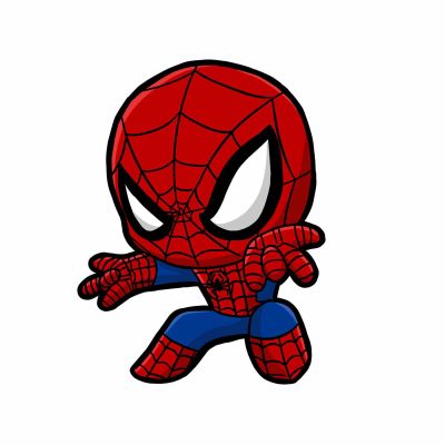 Spiderman Magnet Sticker