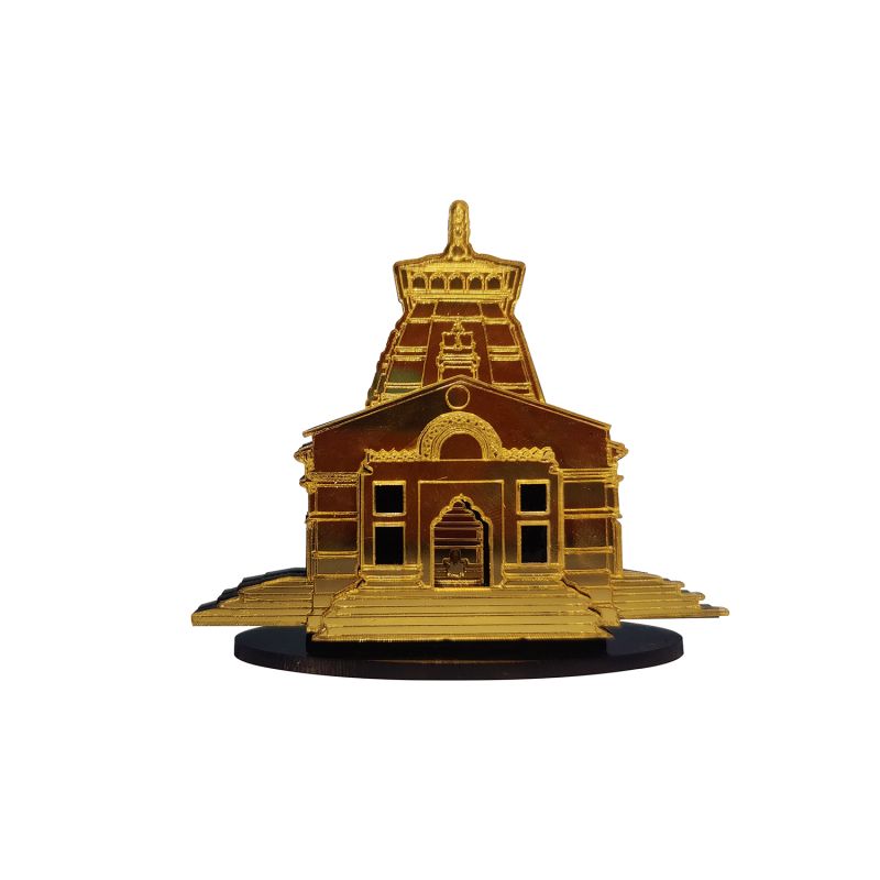 Kedarnath With Golden Acrylic