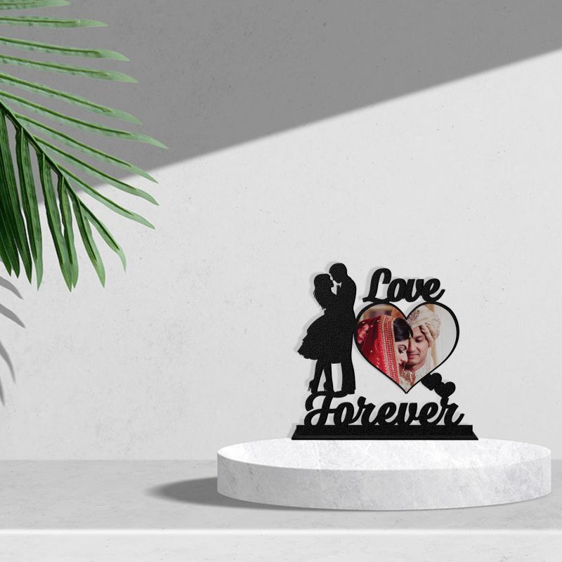 Love Forever Photo Frame (Customized Photo)