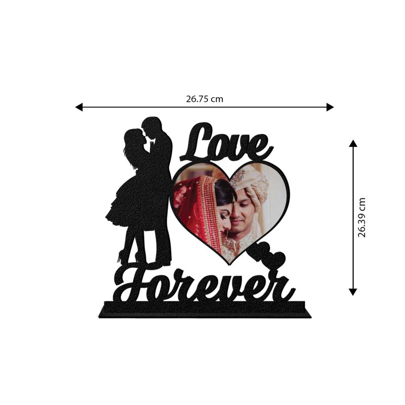 Love Forever Photo Frame (Customized Photo)