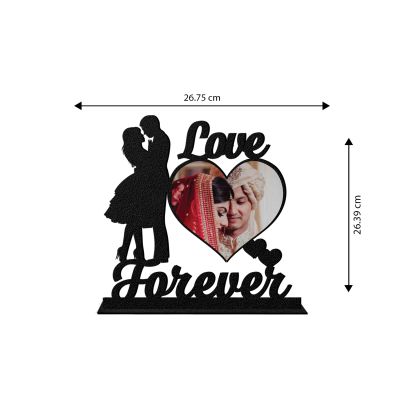 Love Forever Photo Frame (Customized Photo)