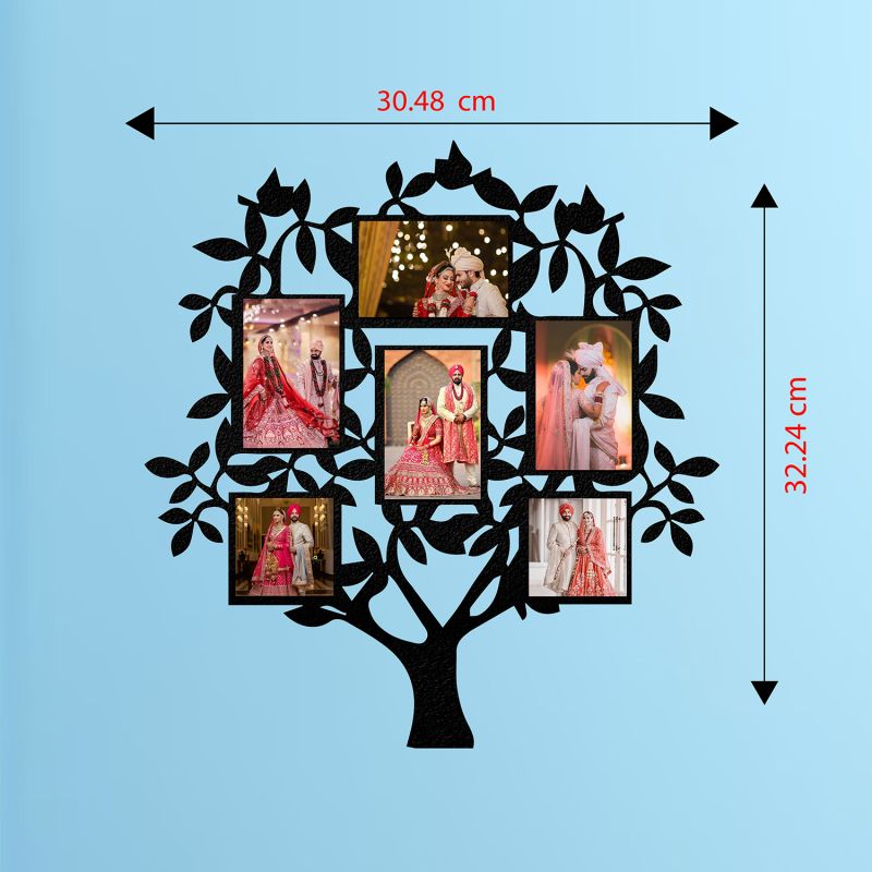 Tree Design Photo Frame (Customized Photo)