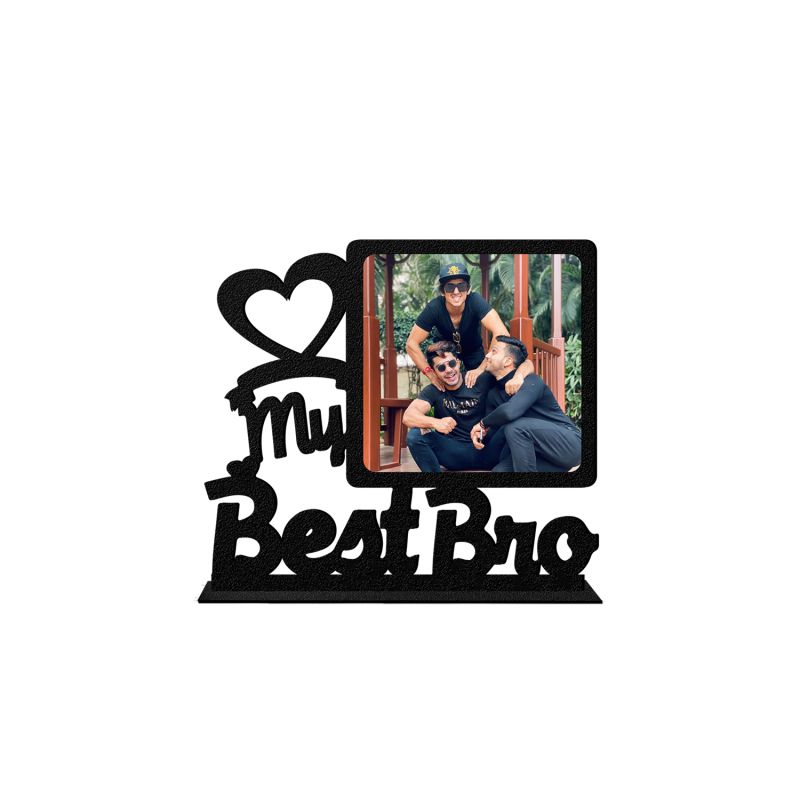 My Best Bro Photo Frame (Customized Photo)