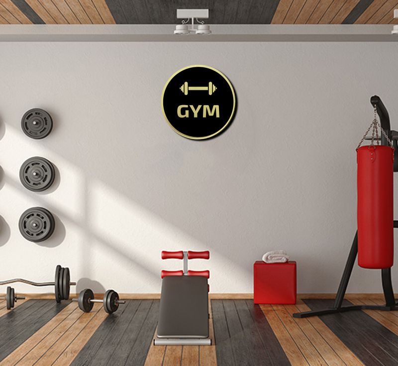 Gym Sign Board